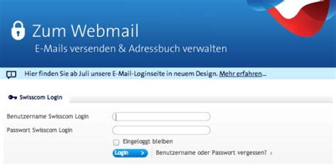 bluewin e mail posteingang
